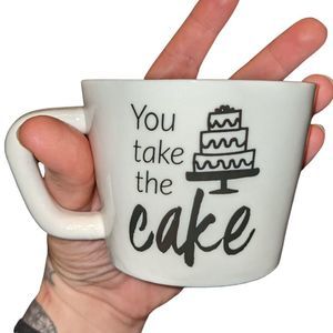 Weight Watchers | 8FL OZ Porcelain Mini Mug | You Take the Cake 🎂